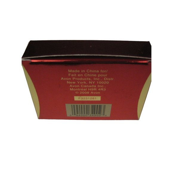 2008 AVON 5th Annual Christmas Tree Brooch Pin Signed Rhinestone Faux Pearl - Picture 6 of 10